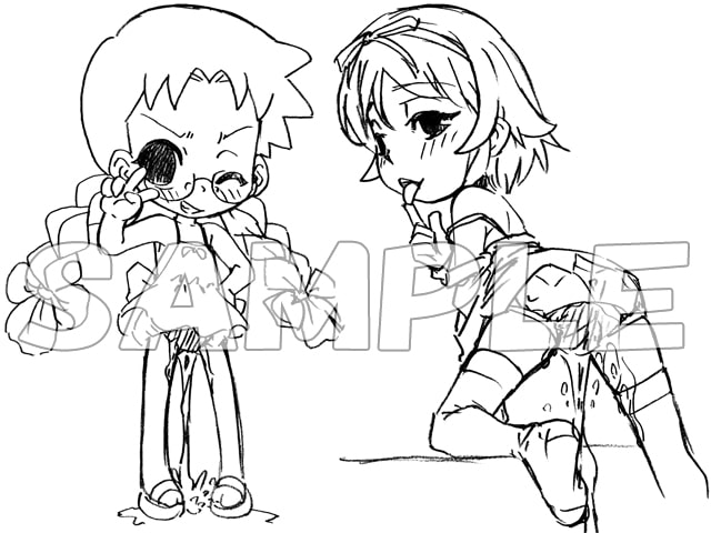 ものくろ・ぷにモレ -らくがき帳 ちょのさん-