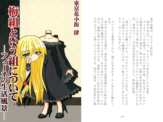 東京花小街　肆　梅組という組について　―フィーネの生活風景―