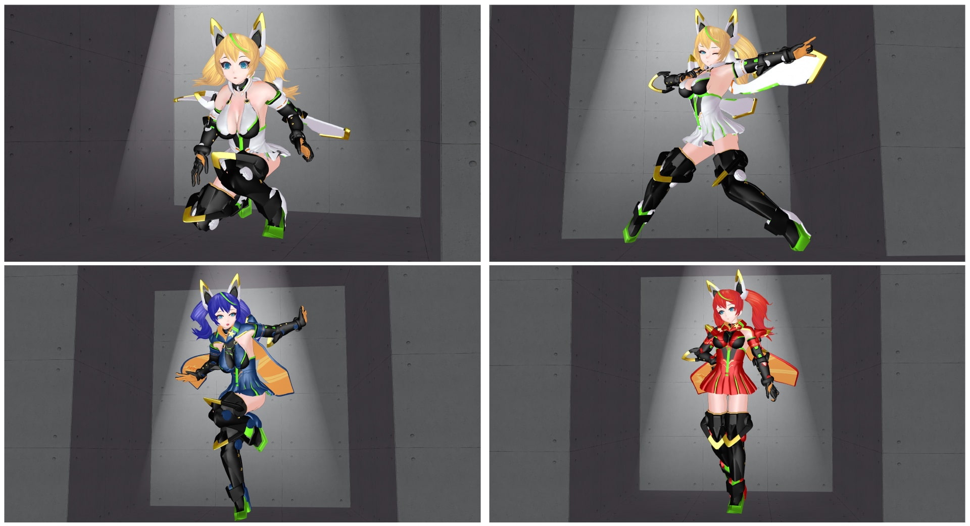 3Dカスタム少女用追加衣装セット "3Dカスタム G○ne"