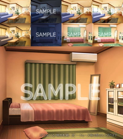 みにくる背景CG素材集『日常編』part03&04