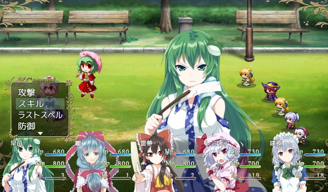 東方人形神楽・舞