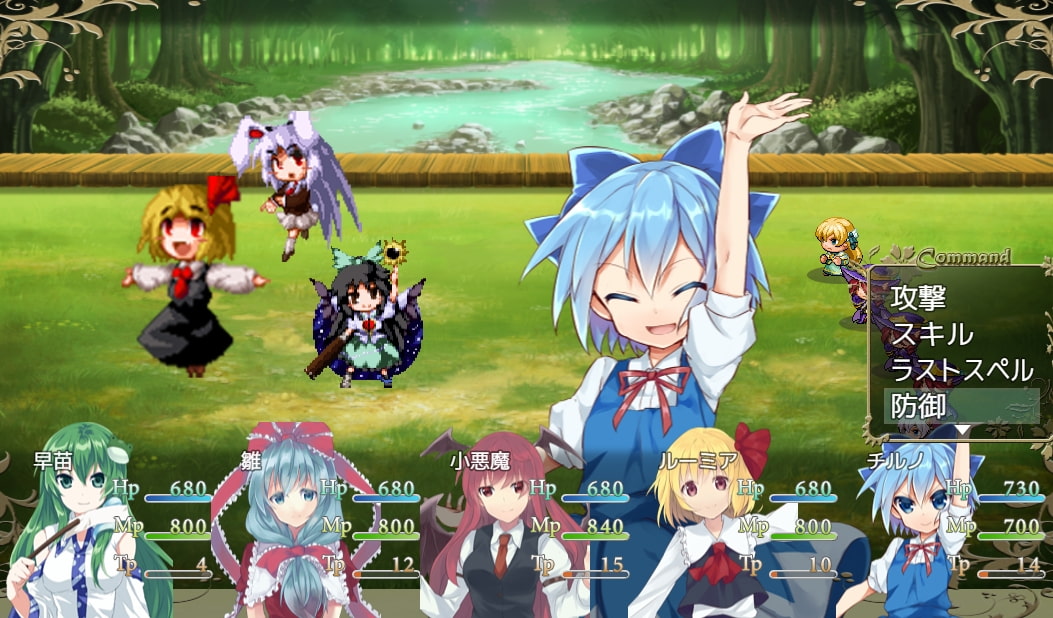 東方人形神楽・舞