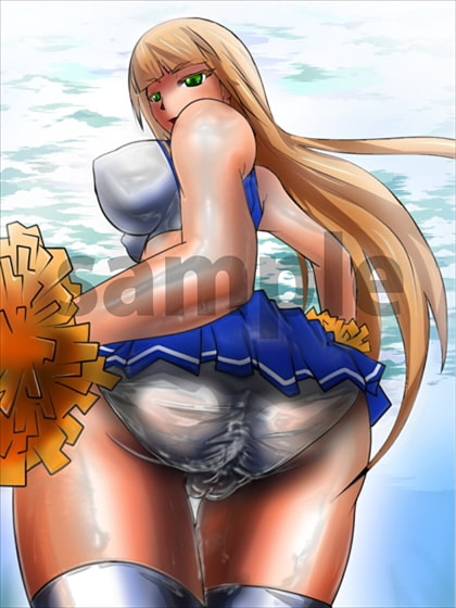 金髪巨乳のニーハイチアは、巨根の大男に寝取られていた。