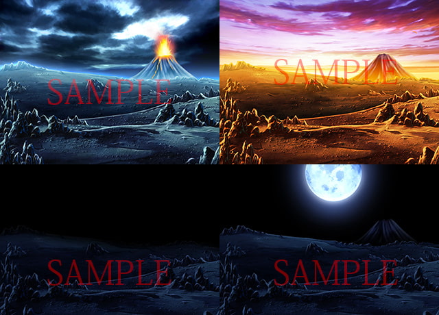 著作権フリー背景CG素材「荒野」