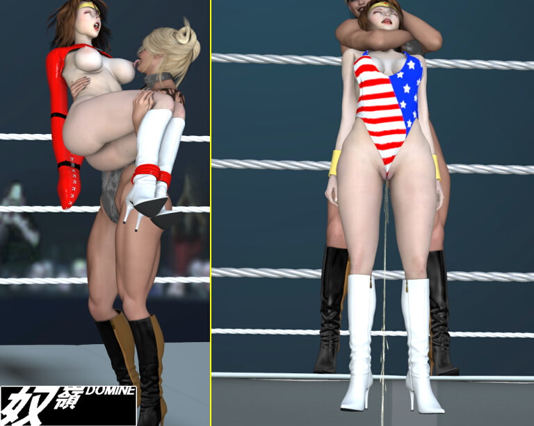 敗者の宿命・拘束されたアメリカンヒロインの恥さらし