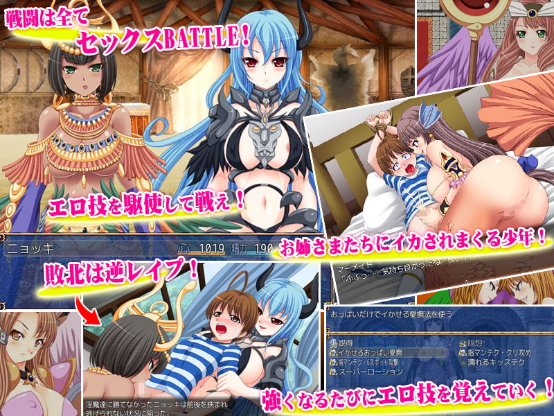 少年勇者の淫魔討伐記