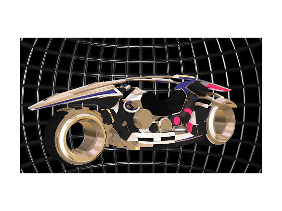 MMD乗り物モデル STRIDE-DBXArdon