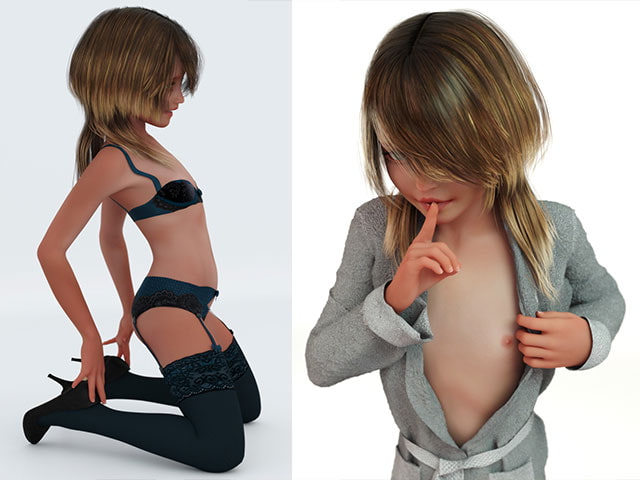 ロリビッチに色々させてみた Vol.01 (追加修正版)