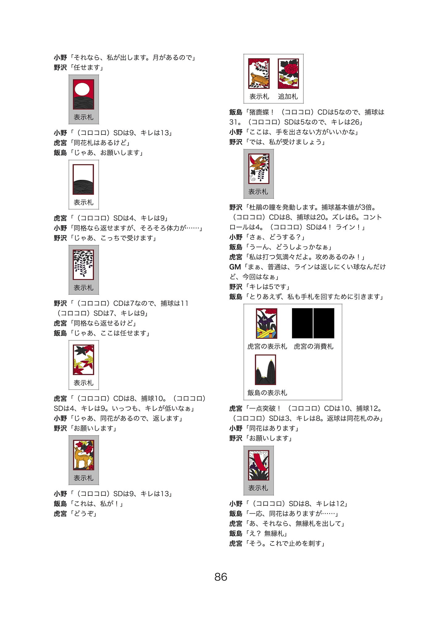 ホトトギス(『花吹雪!』シナリオ&リプレイ集)