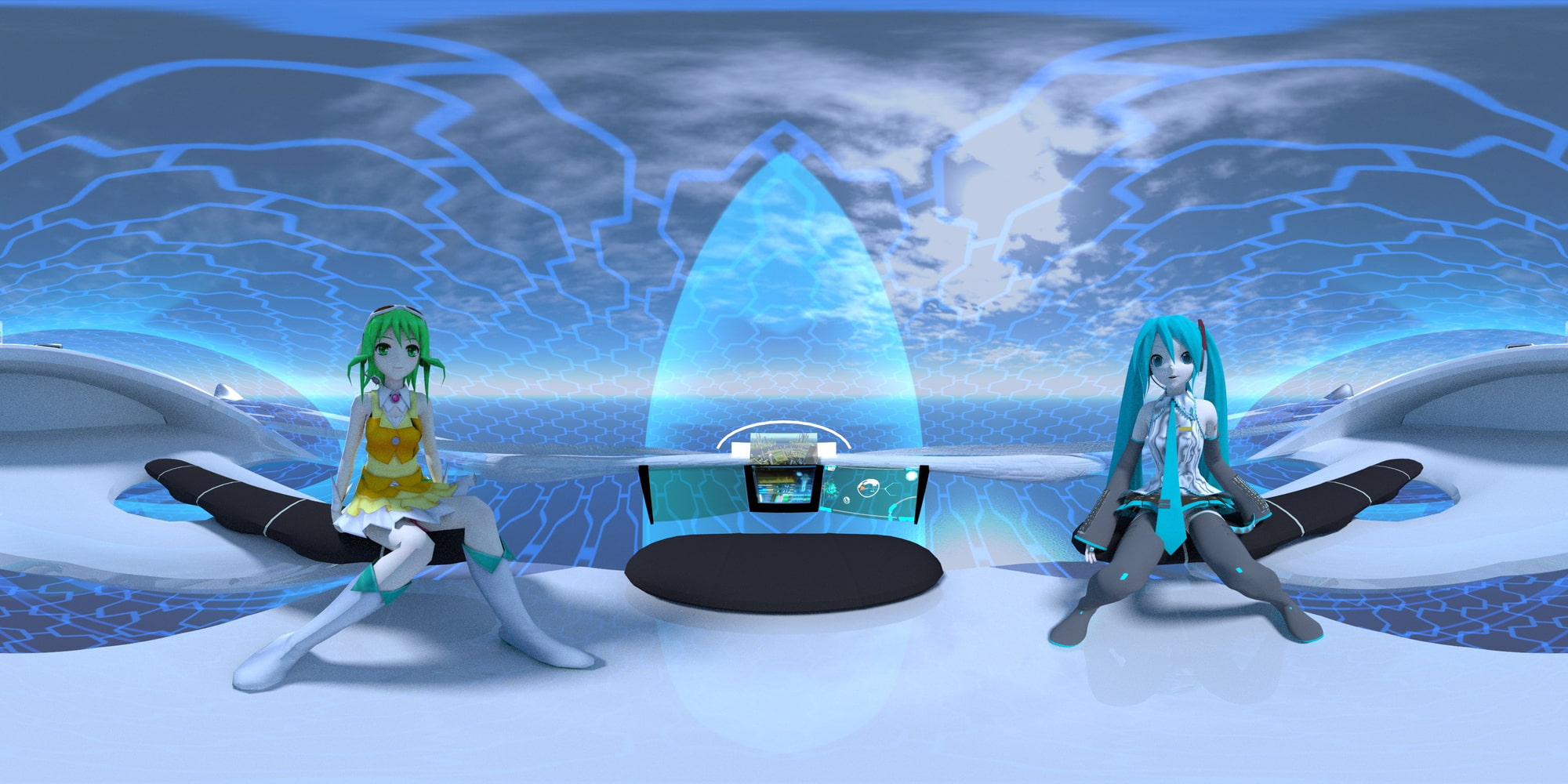 360°VR3DMV ~Interplanetary Flight~ ボカロトランスVRで異世界体験