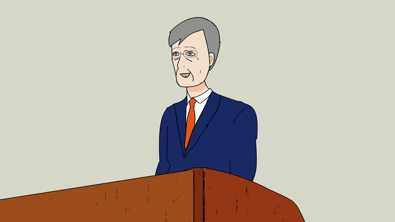 プレゼンの最中におしっこ我慢できなくなって漏らすキャリアOL