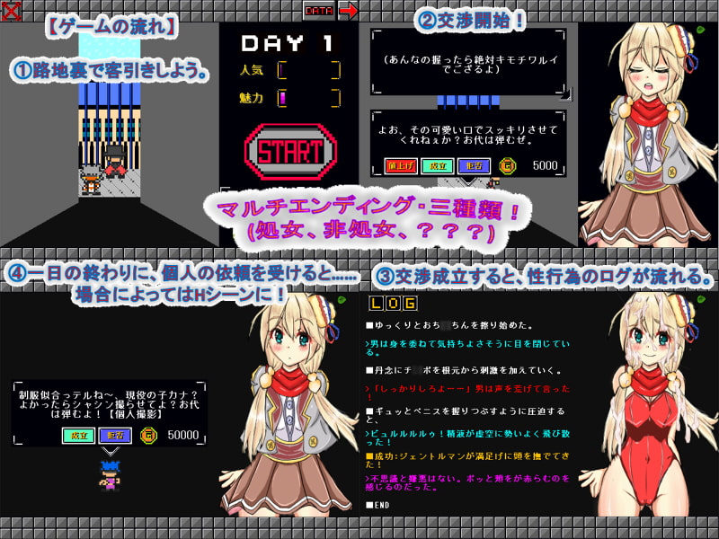 フラン・ポ〇リエ売春日誌