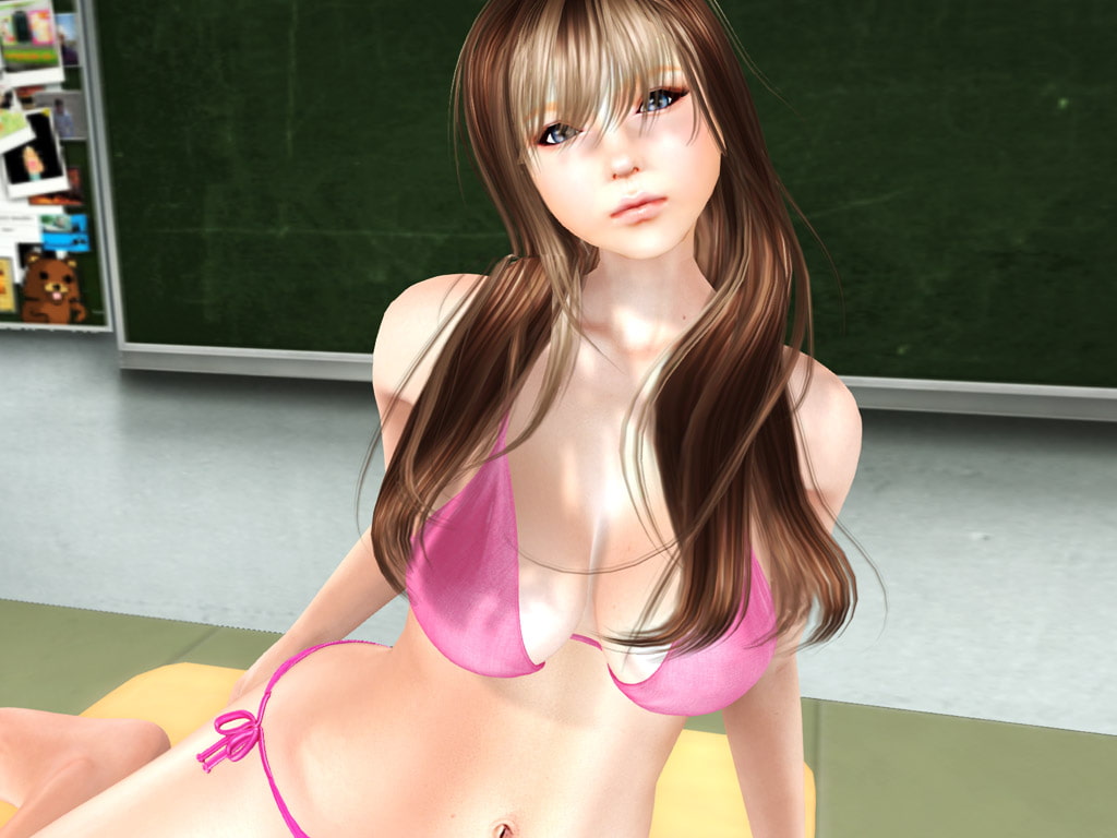 童顔たれ乳娘と教室でSEX