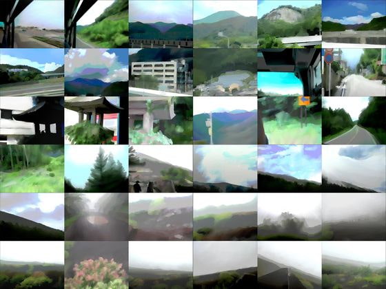 【商業使用OK】山の風景素材集01 富士登山編_水彩画風【加工OK】