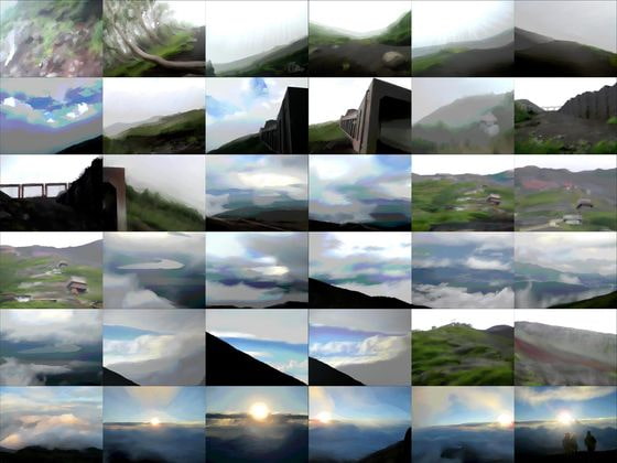 【商業使用OK】山の風景素材集01 富士登山編_水彩画風【加工OK】