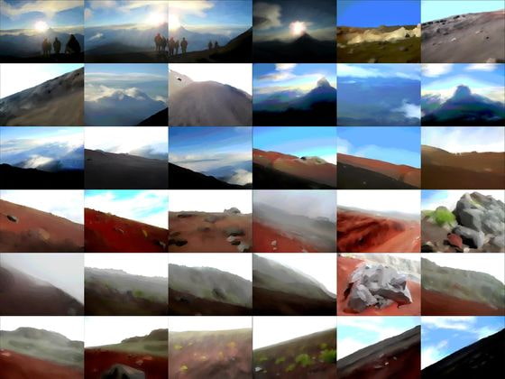 【商業使用OK】山の風景素材集01 富士登山編_水彩画風【加工OK】