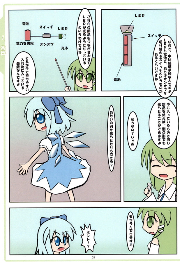 あたい羽を光らせたい