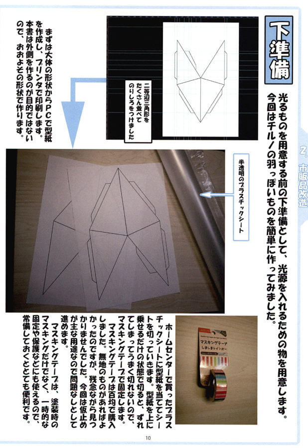 あたい羽を光らせたい