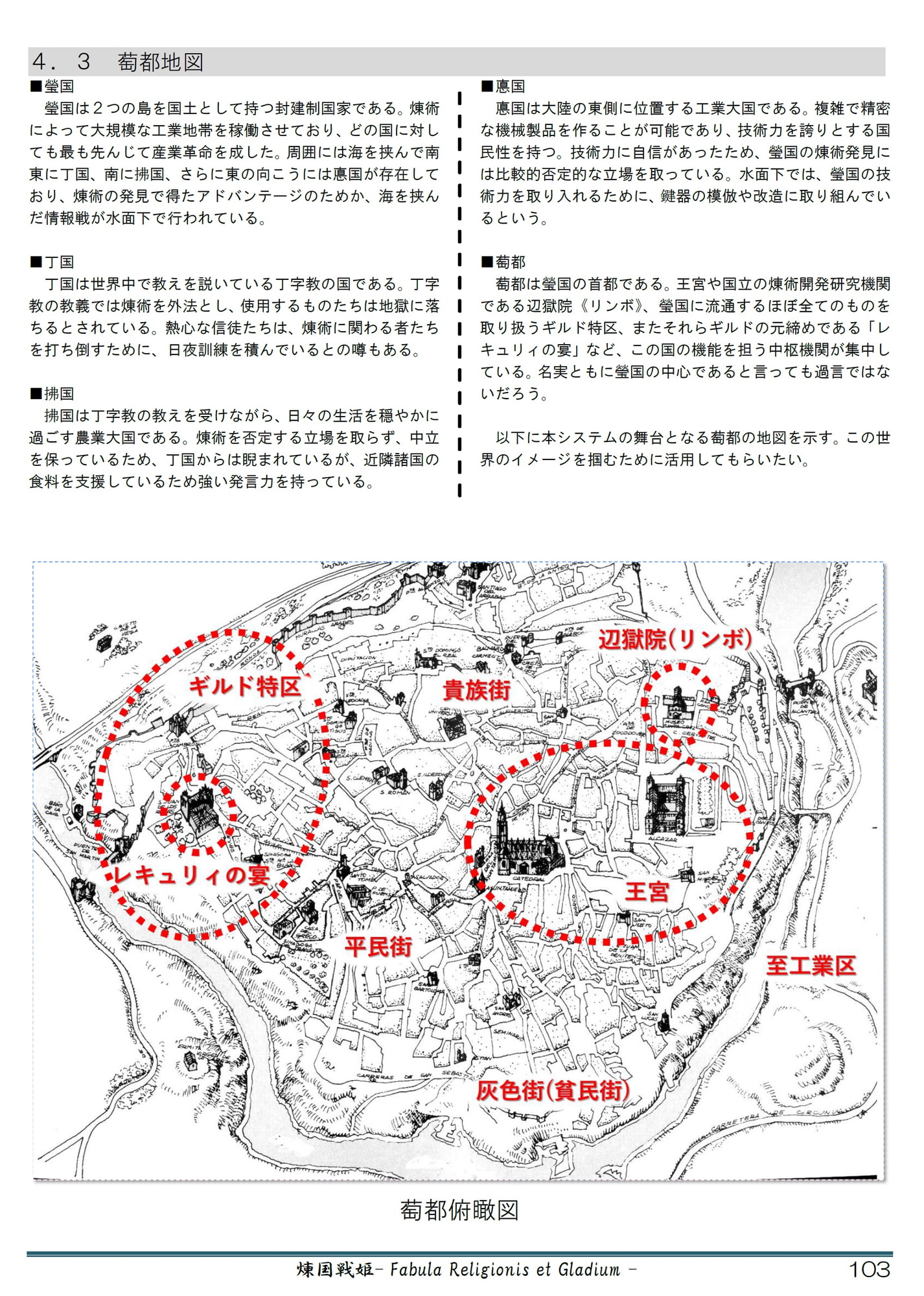 同人TRPG 煉国戦姫 基本ルールブック