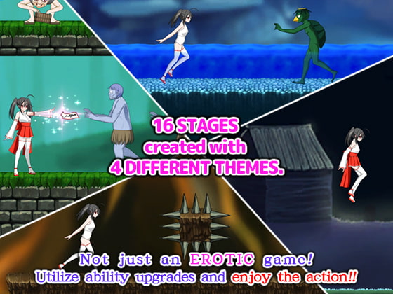 羽美遊の巫女修行 (英語版)