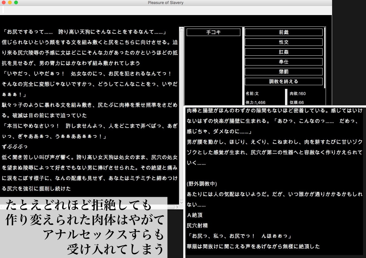 東方隷落記 堕落と隷属の幸福