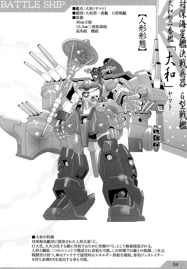 GAN娘これくしょん「G型大和編」