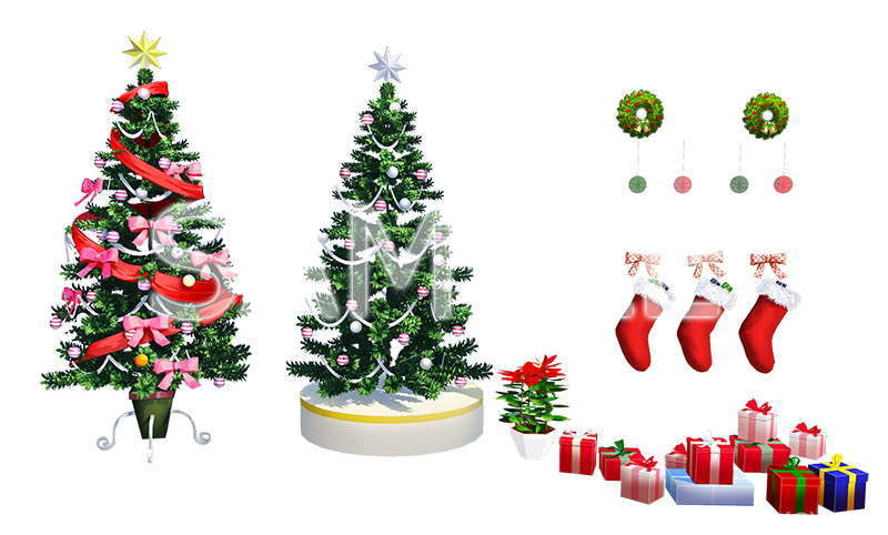 みにくる背景CG集『クリスマス編』特別編