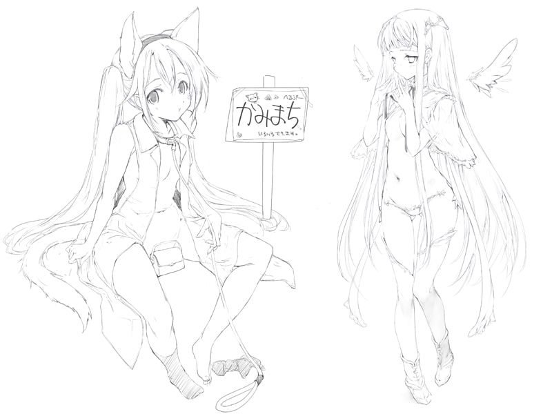 Cothurnusヒロインズイラスト集 『薄2 - 楔1.5』
