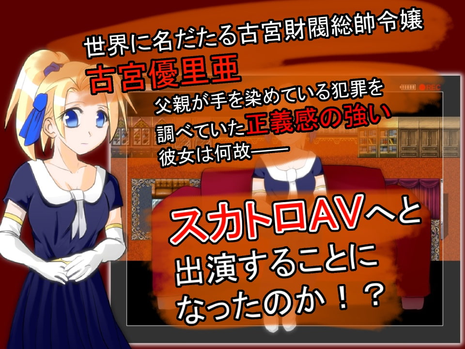 お嬢様と汚めのAV