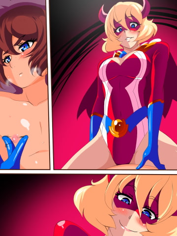 ヒーローの憂鬱 ルーティン調教編後篇 二人の女幹部に甘やかされ蔑まされるショタヒーロー