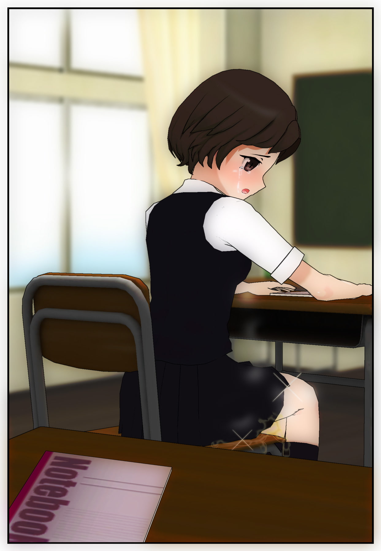 おしっこ女の子、ぷしゃあ!