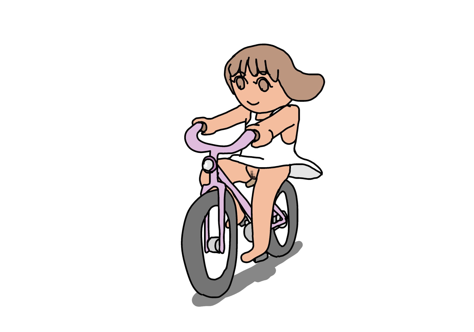 かわいい女の子たち (GIFパラパラまんが )