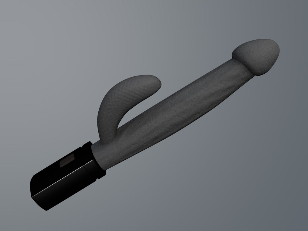 3D素材 バイブレータ ロング01