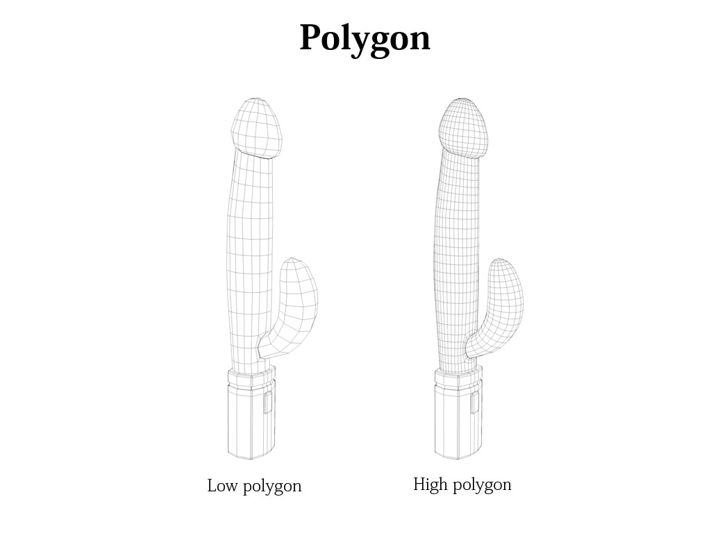 3D素材 バイブレータ ロング01