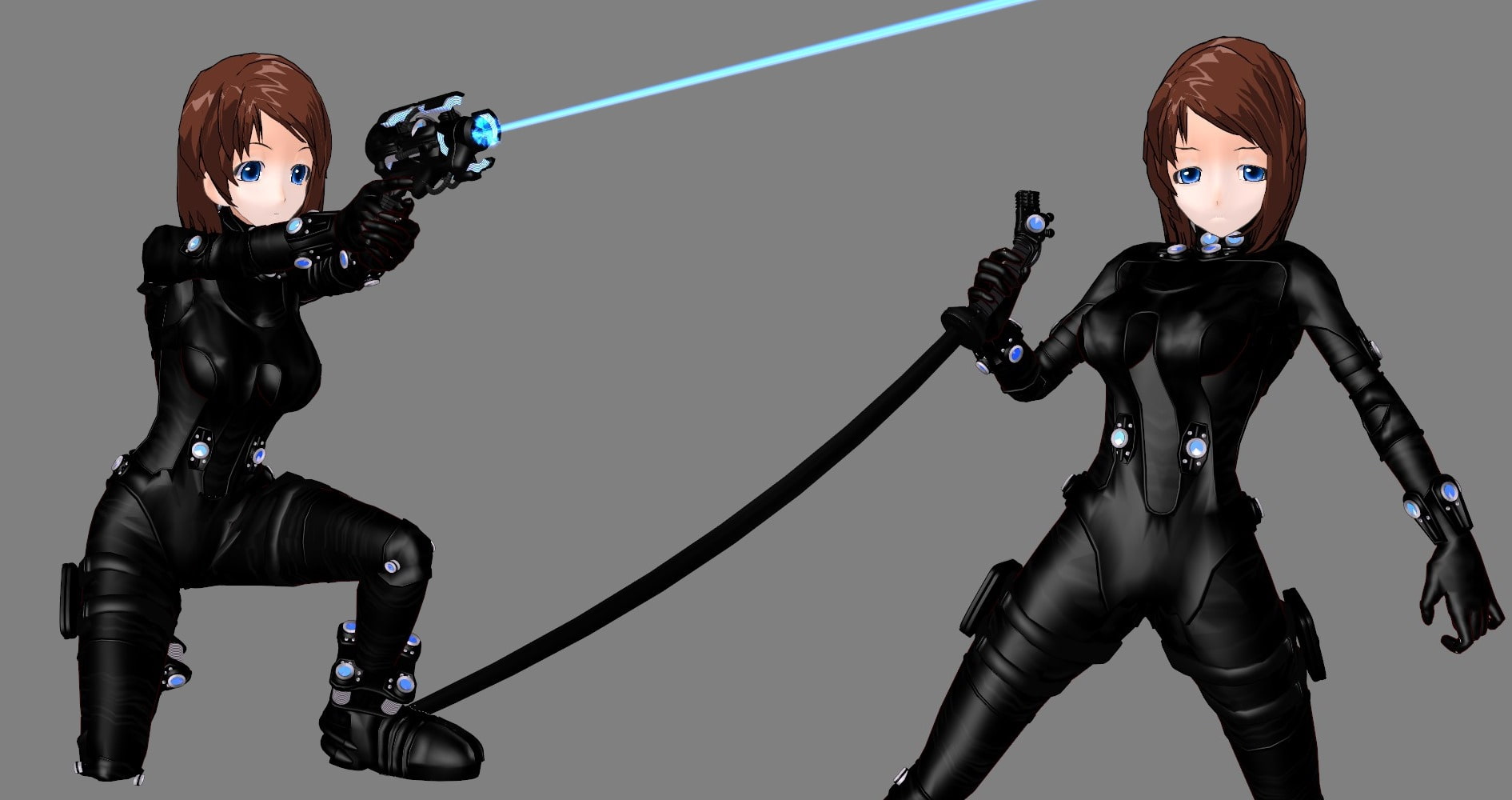 3Dカスタム少女用追加衣装セット ”3Dカスタム ○ANTZスーツ”