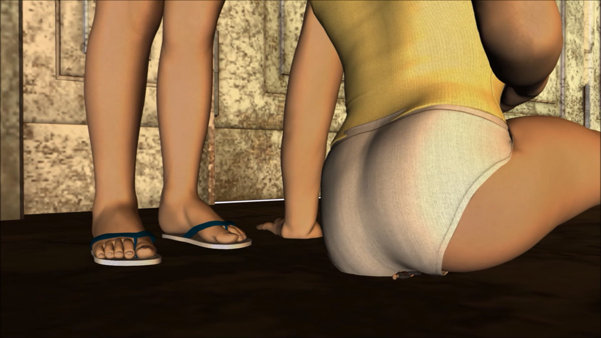 ビーチの女の子対誘拐犯