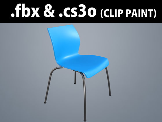 3D素材 会議椅子 MU-C_ 01