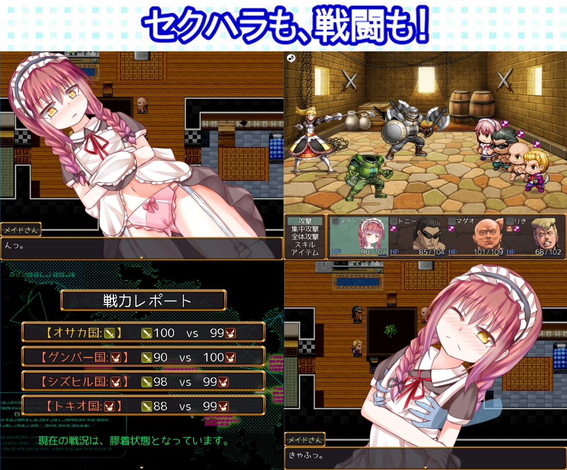 ギルドハウスのメイドさん