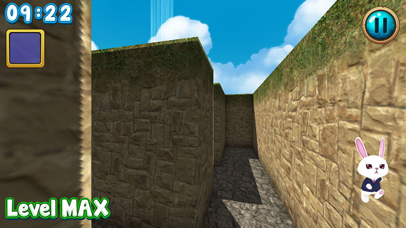 うさぎさんの3D迷路探索!!