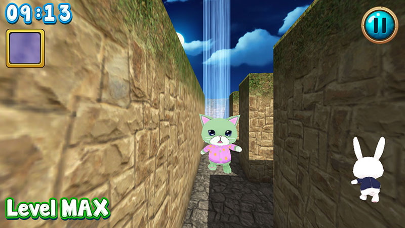 うさぎさんの3D迷路探索!!