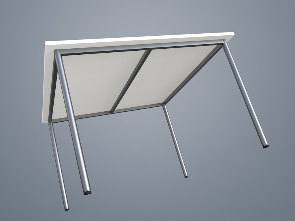 3D素材 ミーティングテーブル_一般的02_W1080