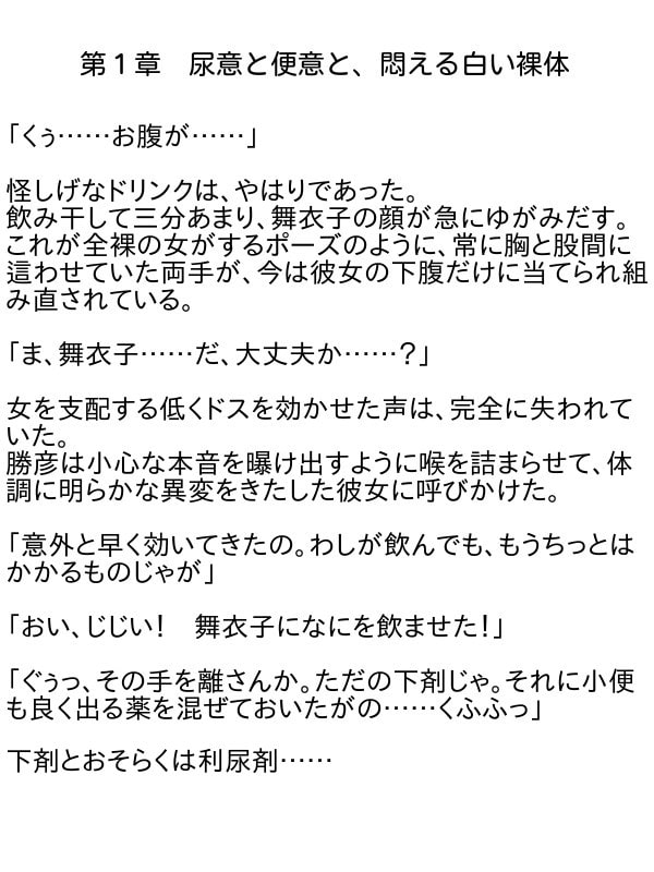 おしっこ漏れちゃう～営業ガール・涙の恥辱責め4