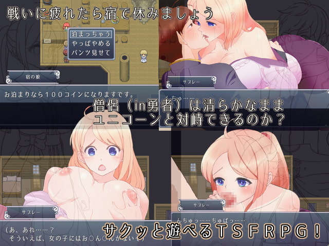 えろちぇん・くえすと ～勇者と僧侶が入れ替わり～