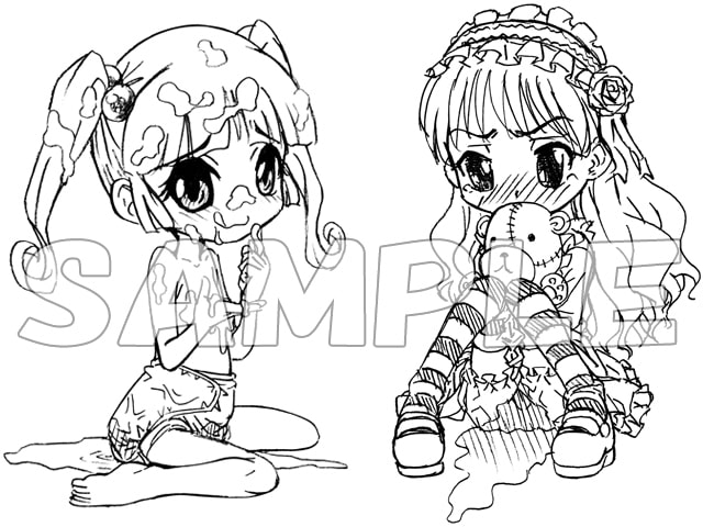 ものくろ・ぷにモレ -らくがき帳 ちょのよん-