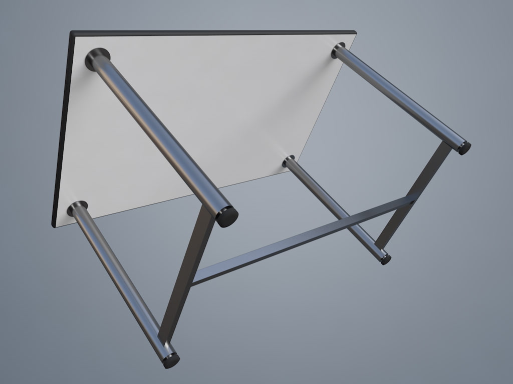 3D素材 ミーティングテーブル_一般的_04_W1200