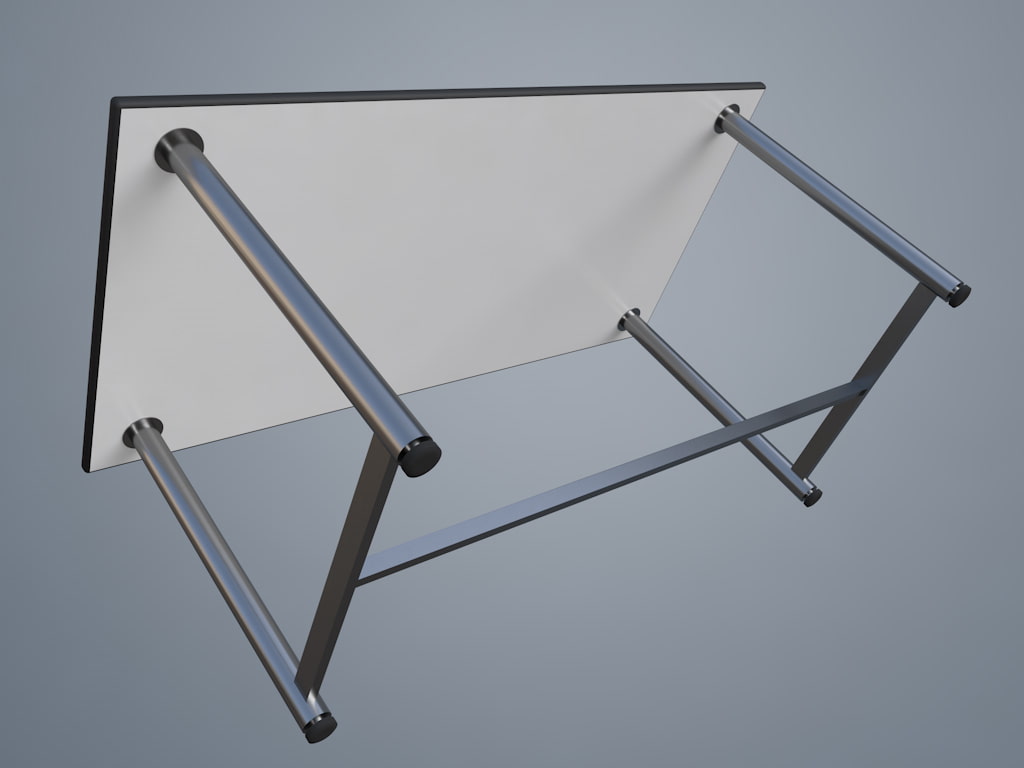 3D素材 ミーティングテーブル_一般的_04_W1500