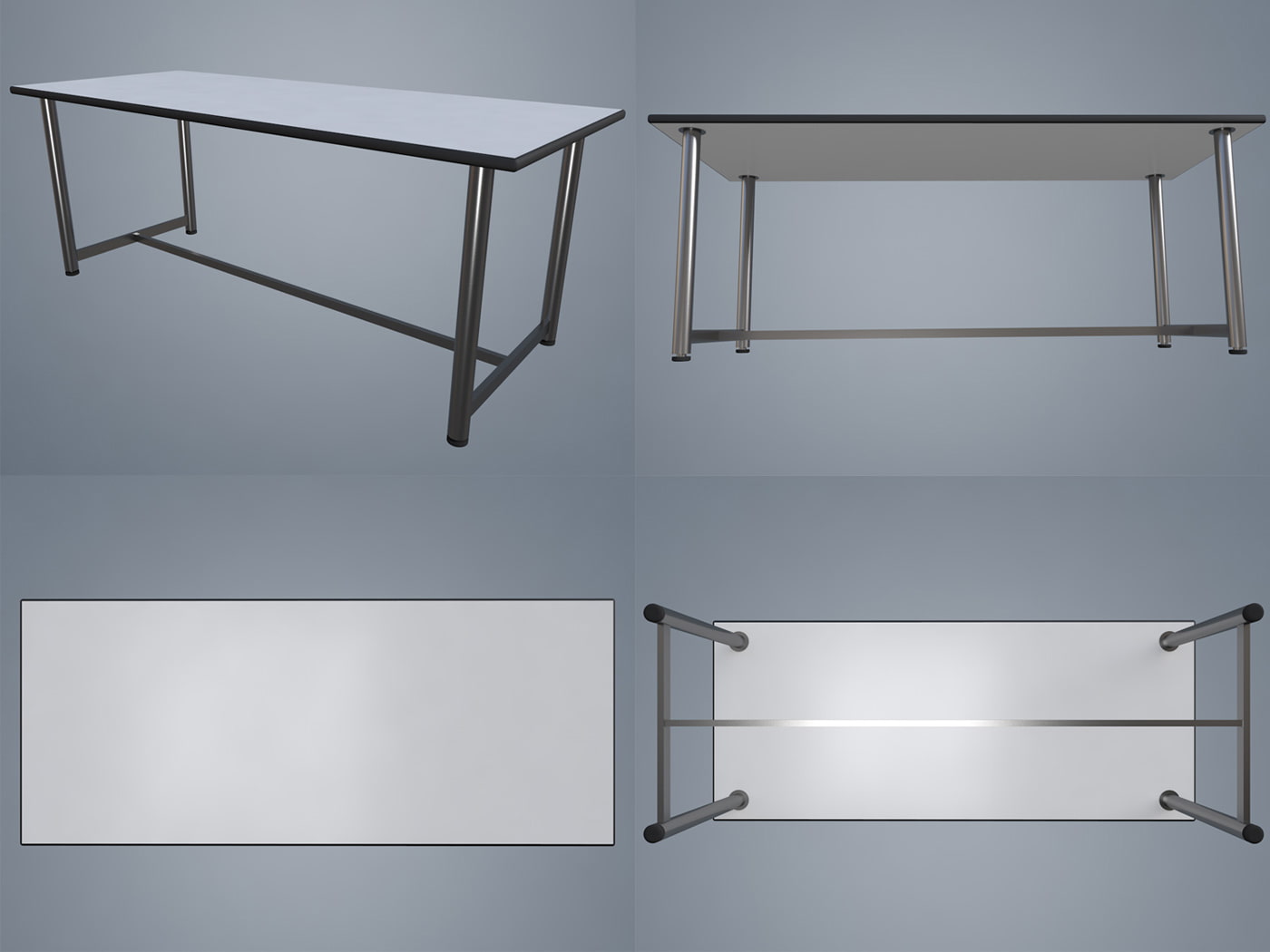 3D素材 ミーティングテーブル_一般的_04_W1800