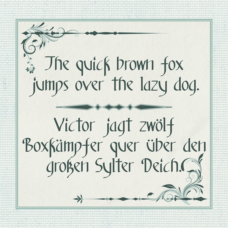 胡蝶サンセリフフォント・疑似カリグラフィ