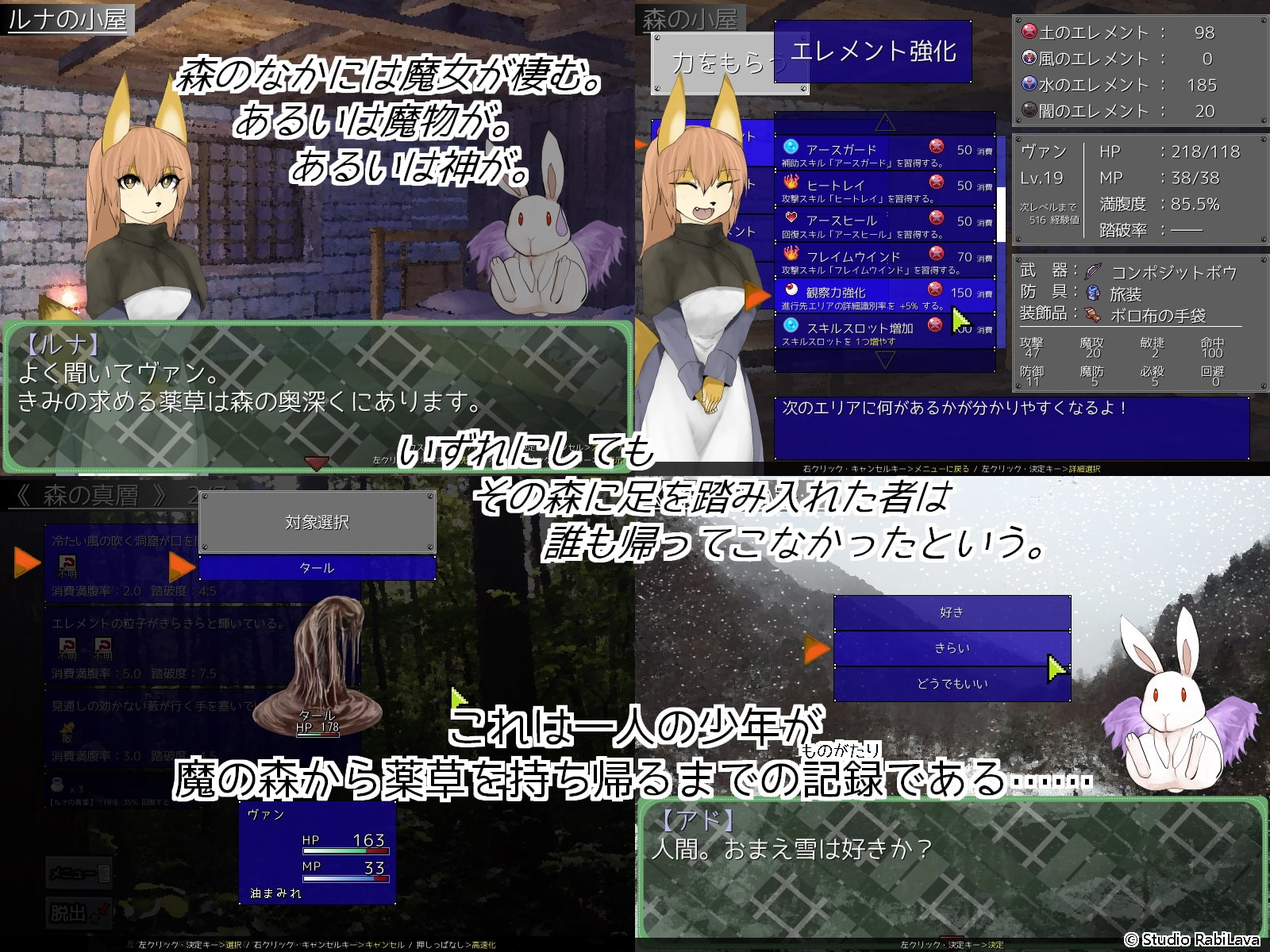 森のけもっ狐おねえさん