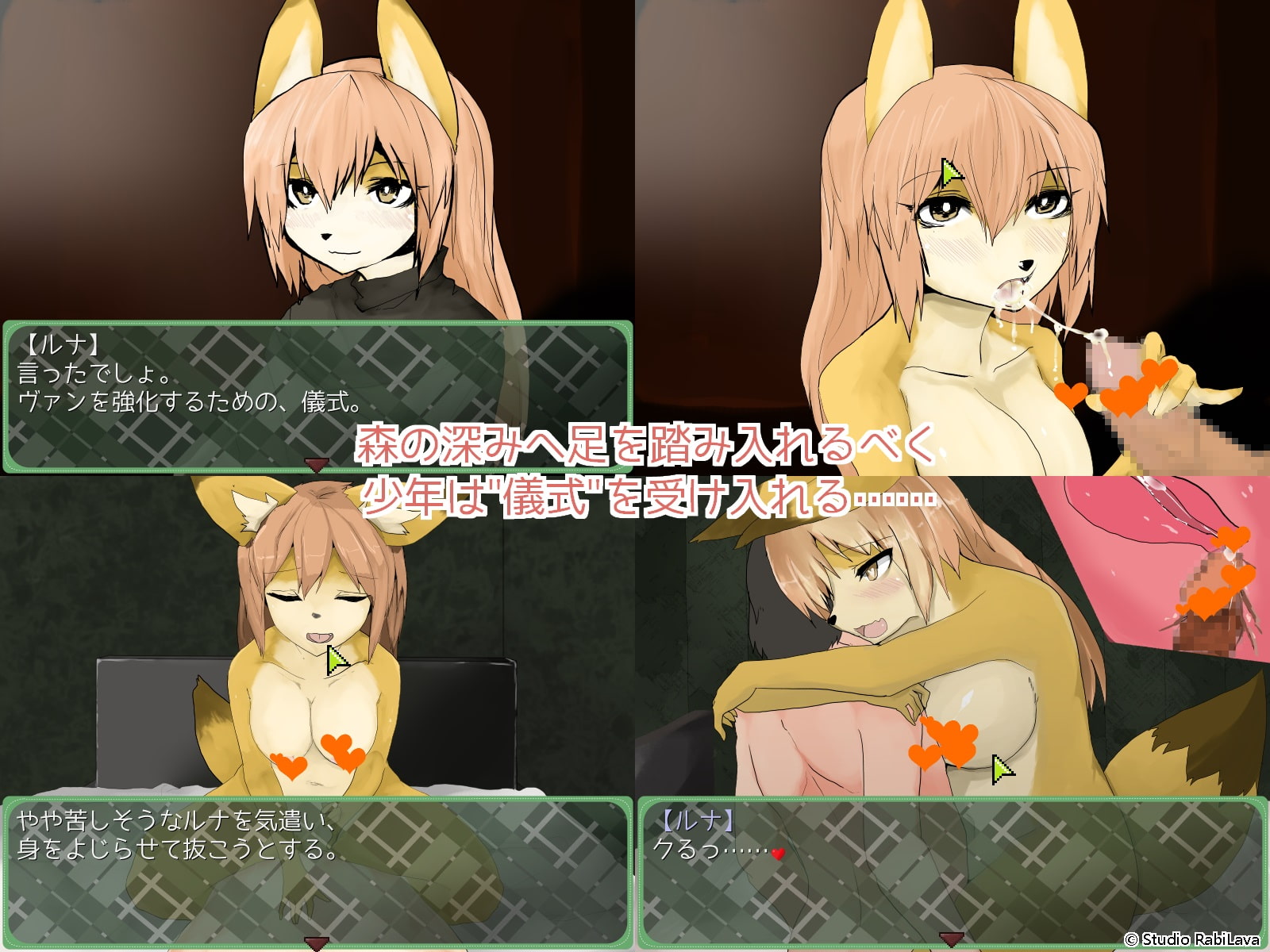 森のけもっ狐おねえさん